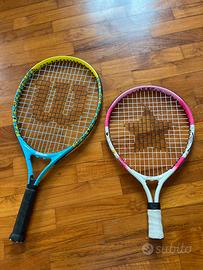 Racchetta tennis Wilson junior e le petit tennis
