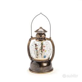 lanterna pupazzi di neve riempita d'acqua 1 batter