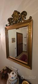 Specchio con intarsi