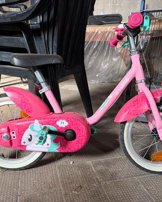 Bici bambina B’Twin 500 Unicorn 14” – Decathlon