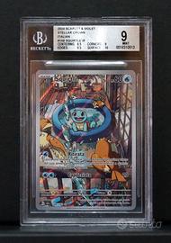 Carta Pokémon TCG "Squirtle IR BGS 9 Silver"