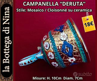 Campanella Ceramica Deruta Fatta a Mano