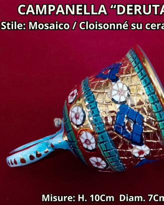 Campanella Ceramica Deruta Fatta a Mano