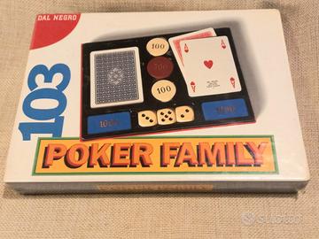 Scatola da Gioco Poker Family 103 DAL NEGRO
