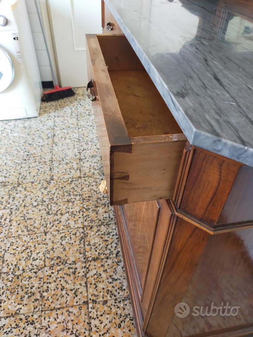 Credenza in massello da 114 cm legno ingresso soggiorno - Annunci Genova