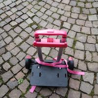 Carrello estensibile portazaino +parapioggia zaino