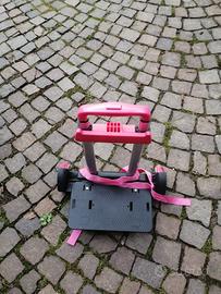 Carrello estensibile portazaino +parapioggia zaino