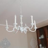 lampadari shabby chic 