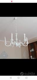 lampadari shabby chic 