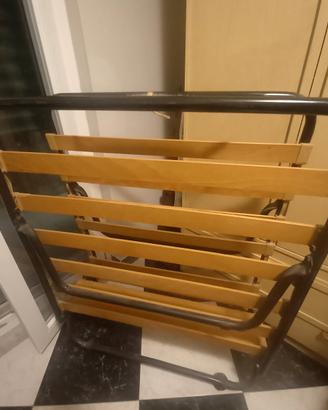 rete con toghe in legno