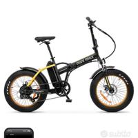E.Bike Bici pieghevole MinimaxArgento Ruote Fat