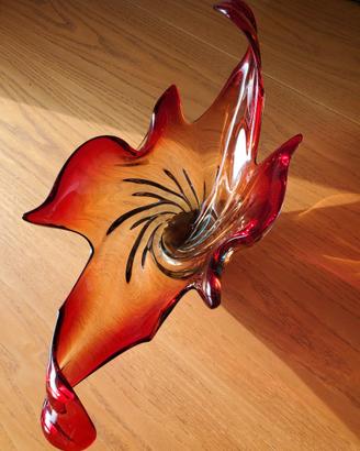 Centrotavola in vetro di Murano