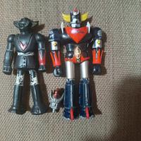 2 Goldrake+ testa Mazinga vintage robot 