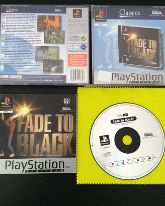 Fade to black PS1 gioco play station 1