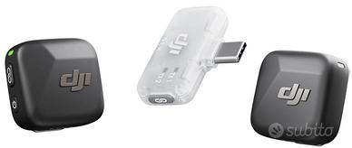 Mic Mini (2 TX + 1 RX mobile), microfono lavalier 