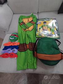 vestito tartarughe nijia originale da 5 a 9 anni