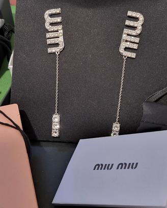 orecchini  Miu Miu