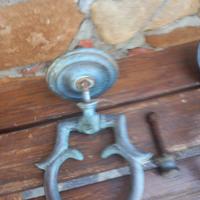 Maniglione portone in ottone