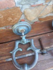 Maniglione portone in ottone