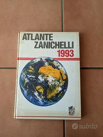 Atlante Zanichelli 1993 - Vintage  Anni 90 libro