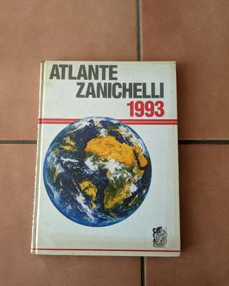 Atlante Zanichelli 1993 - Vintage  Anni 90 libro