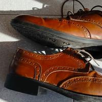 scarpe in pelle di vitello n.44