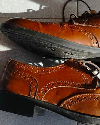 scarpe in pelle di vitello n.44