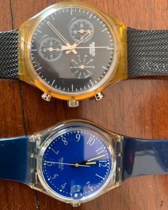 Orologi in plastica da collezione (SWATCH)