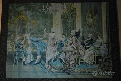 Pio Ricci Dipinto a olio revival rococò