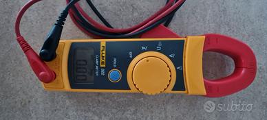 TESTER MULTIMETRO FLUKE 322 CON ACCESSORI