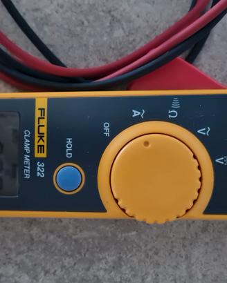 TESTER MULTIMETRO FLUKE 322 CON ACCESSORI