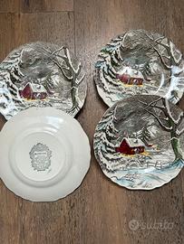 Set piattini da dessert , da collezione !!