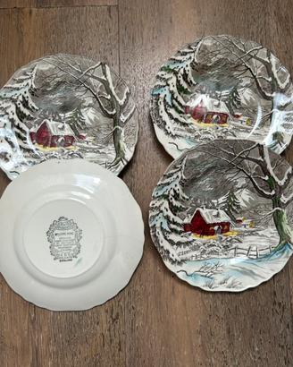Set piattini da dessert , da collezione !!