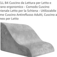 Cuscino  ergonomico colore grigio