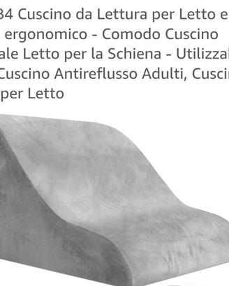 Cuscino  ergonomico colore grigio