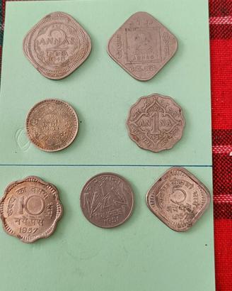 monete India impero e repubblica