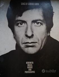 Libro spartiti musicali di Leonard Cohen
