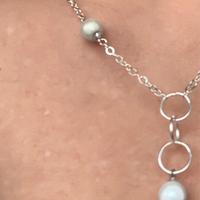 Collana perle luminose