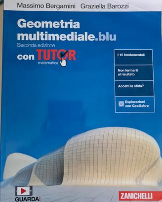 Libro GEOMETRIA MULTIMEDIALE BLU