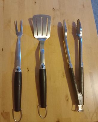 set pinze per barbecue 