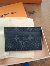 Portacarte Louis Vuitton eclipse nuovo