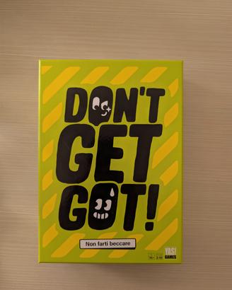 Don't Get Got! - Gioco da Tavolo NUOVO SIGILLATO