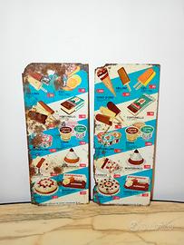 Coppia Tabelle Gelati Alemagna Vissute