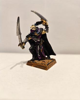 Assassino Warhammer Elfi Oscuri Metallo