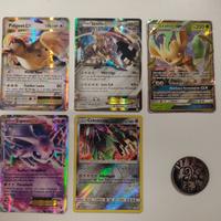 Carte Pokemon con moneta