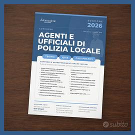 Manuale Concorso Agenti Polizia Locale Core