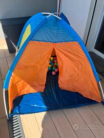 Tenda con palline