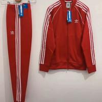 Tuta completa Adidas Originals rossa M/L originale