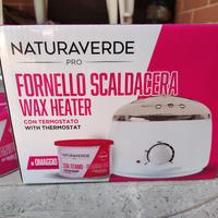 Natura verde Pro scaldacera per depilazione