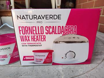 Natura verde Pro scaldacera per depilazione